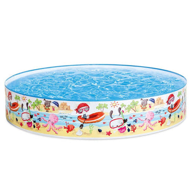 SplashZone | Diversión Refrescante - Piscina Intex Snapset para Jardín y Exterior